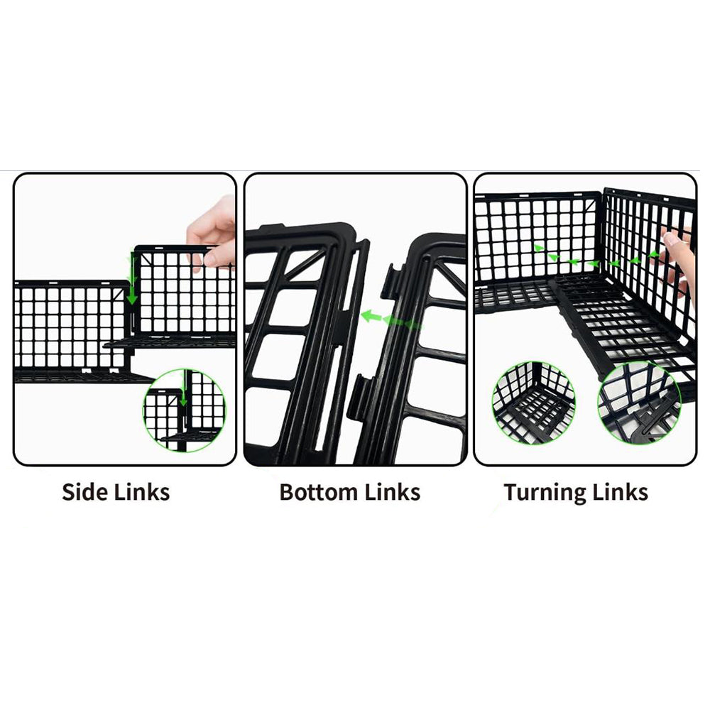 10Pcs Under Bed Guards Under Couch Blocker Fence for Furniture Underneath