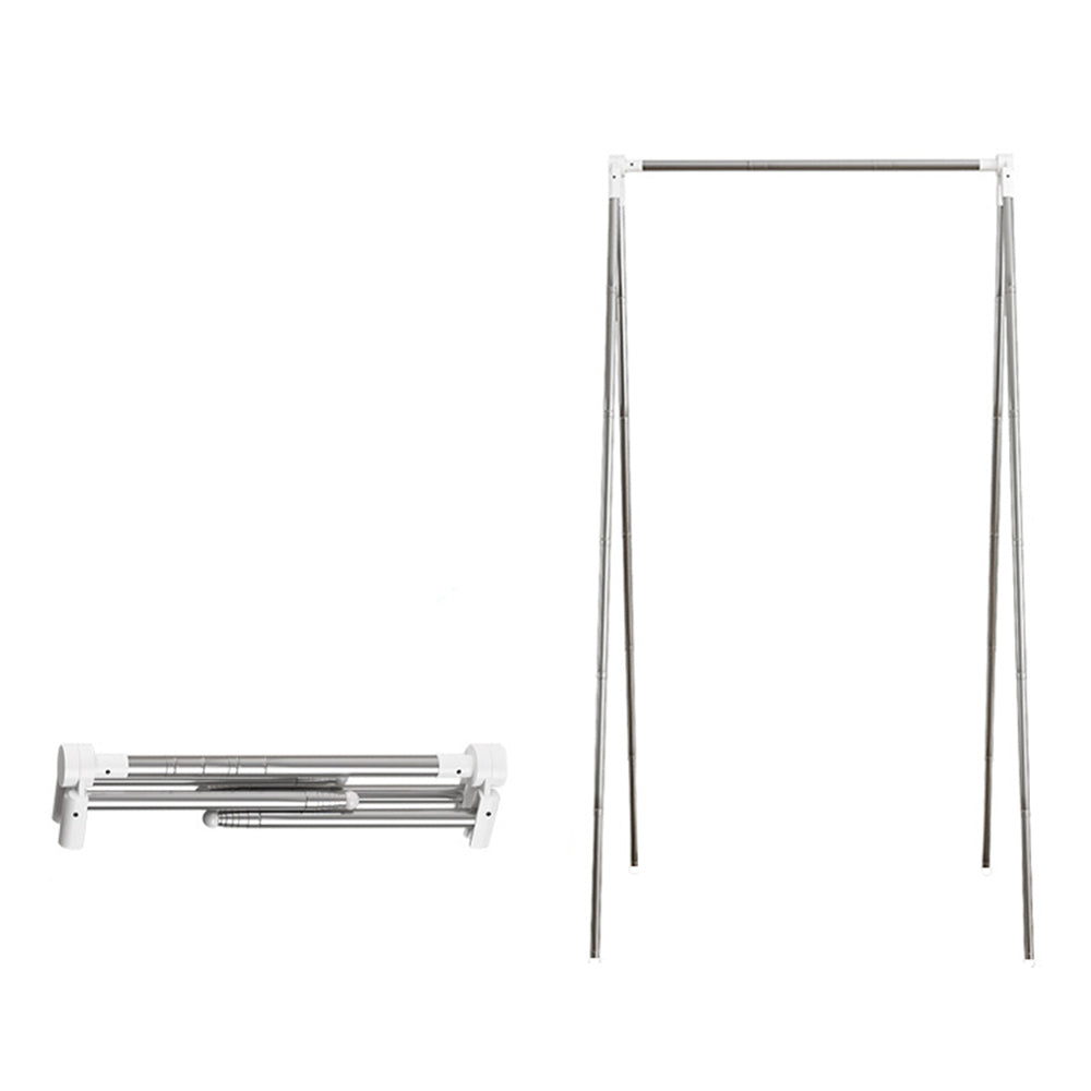 Portable Garment Rack Stainless Steel Foldable Coat Rack Collapsible Rack S