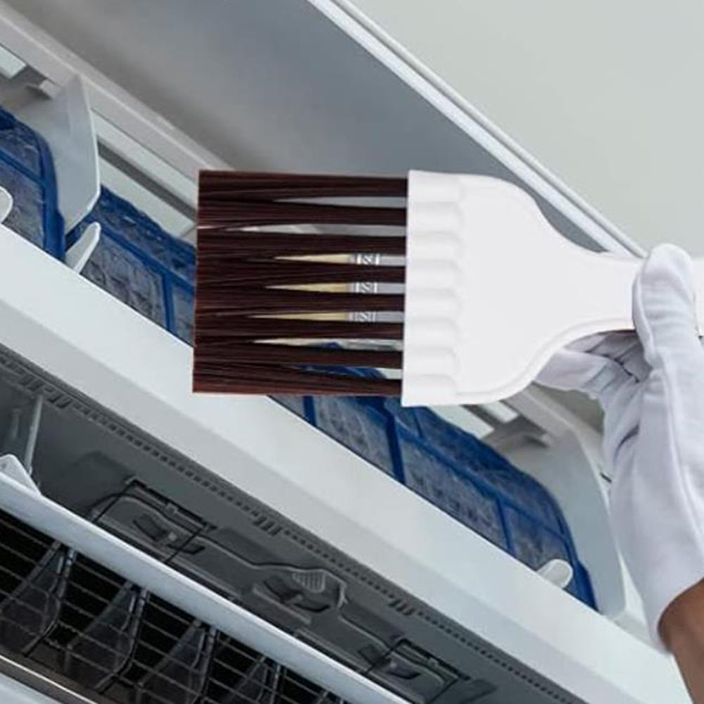 5Pcs Air Conditioner Fin Cleaner Set Fin Comb Condenser Straightener Clean Brush