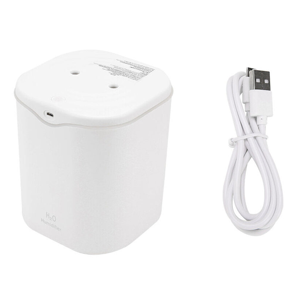 2L Household Air Humidifier Diffuser Ultrasonic Cool Mist Steam Purifier White