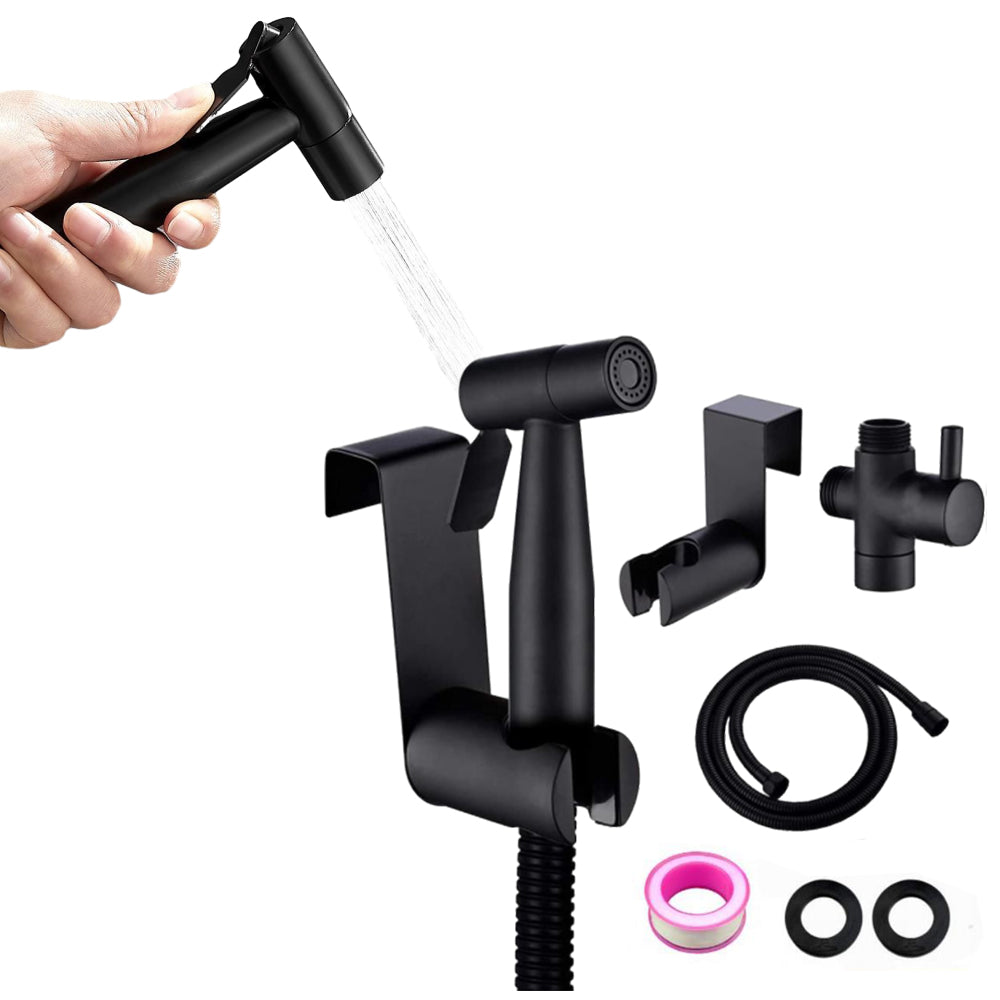 Handheld Bidet Sprayer Kit Toilet Spray Shattaf with Shower Head Hose Diverter
