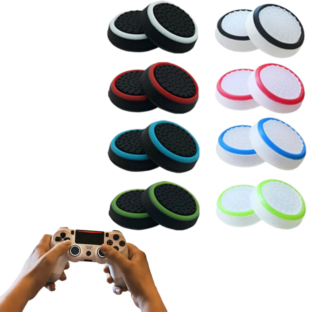 16Pcs Controller Thumb Grip Cap Thumbstick Cap Cover for PS5 PS4 Xbox Switch Pro