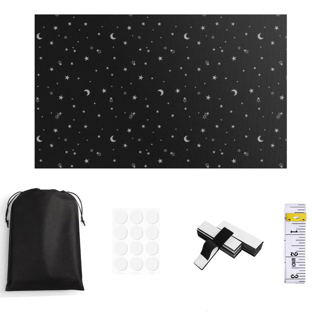 145x100cm Portable Blackout Shade Travel Window Blackout Curtain Blackout Blind