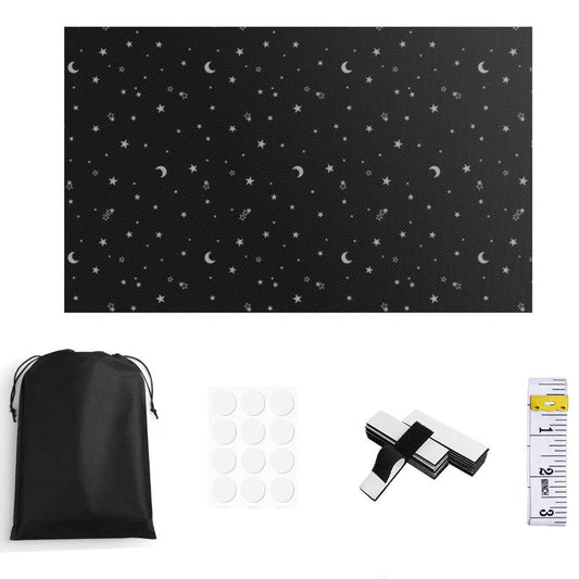 145x200cm Portable Blackout Shade Travel Window Blackout Curtain Blackout Blind