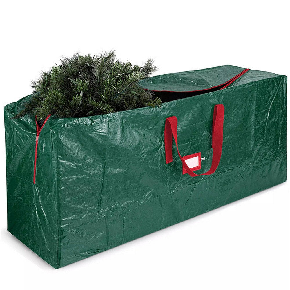 165x38x76cm Waterproof Christmas Tree Storage Bag - Green