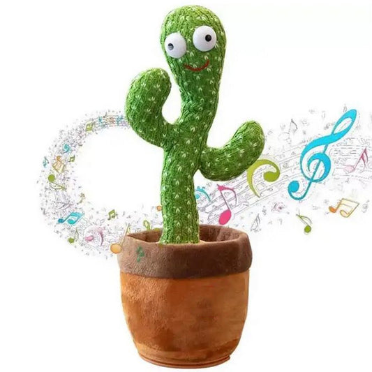Dancing Cactus Plush Toy Singing and Dancing Funny Kids Baby Toy