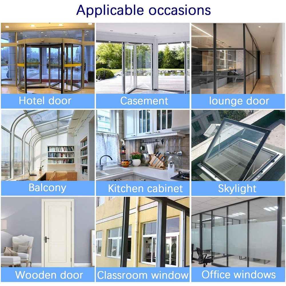 25mm Silicone Weather Stripping Door Seal Strip Door Draft Stopper - Translucent