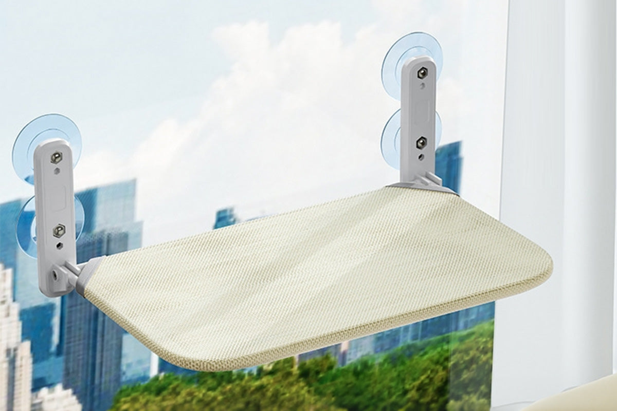 Foldable Cat Window Perch with 4 Strong Suction Cups for Balcony Indoor Cat Bed