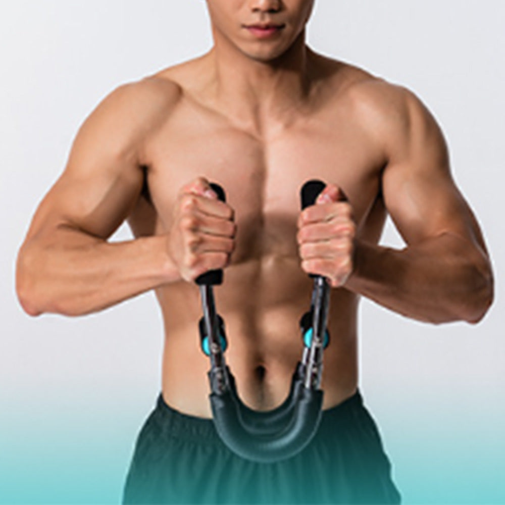 Twister Arm Exerciser Adjustable Spring Workout Bar Portable Home Fitness Equipment