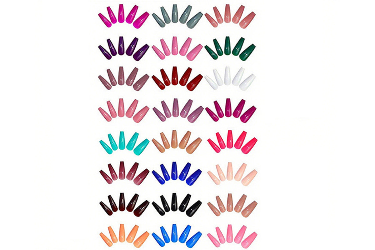 Press On Fake Nails Christmas Countdown Calendar Christmas Advent Calendar