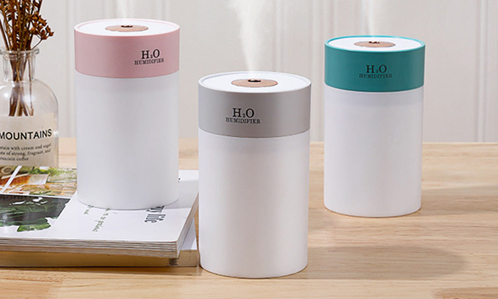 Colorful LED Humidifier with Night Light for Home