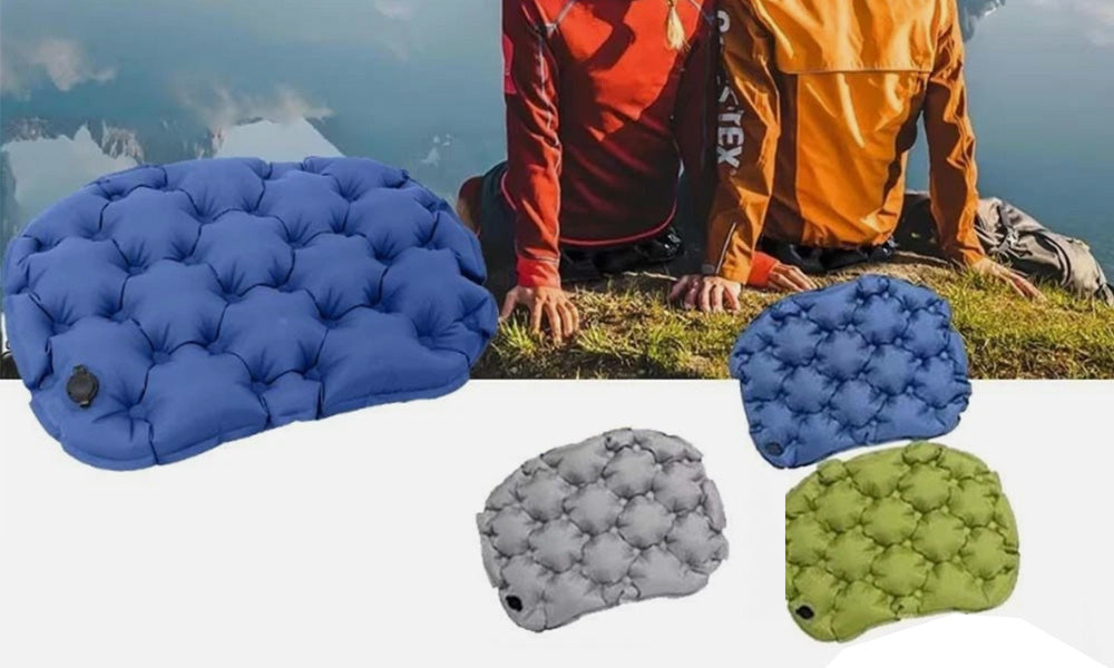 3 PCS 5cm Thick Portable Inflatable Seat Cushions for Outdoor Travel