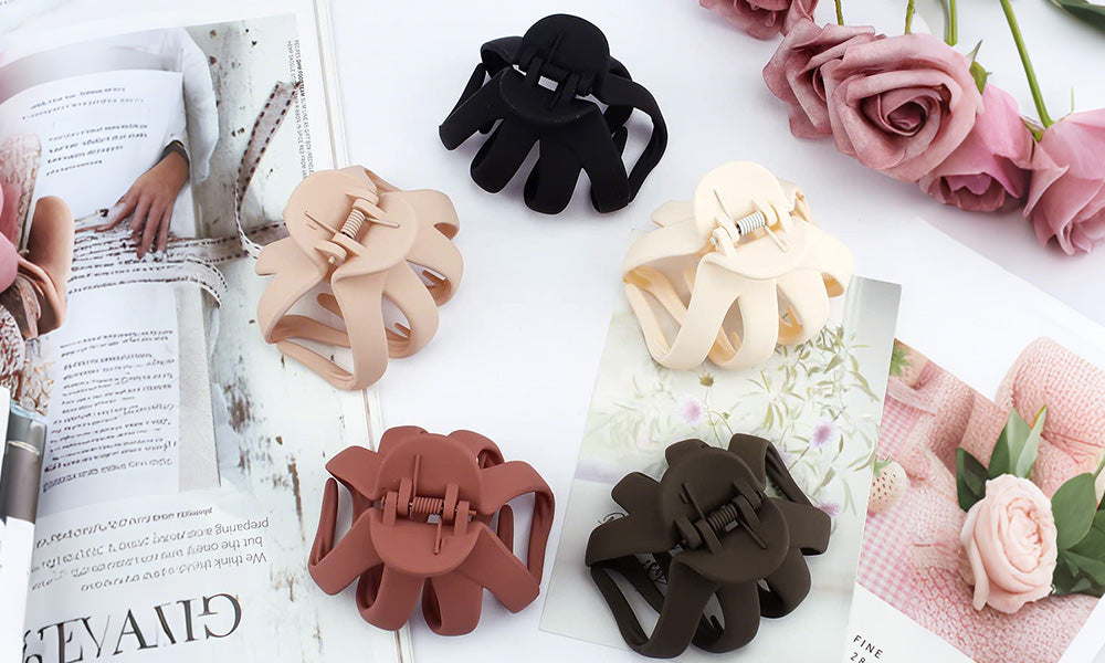 Octopus Claw Hair Clip for Back Bun and Updo Hairstyles