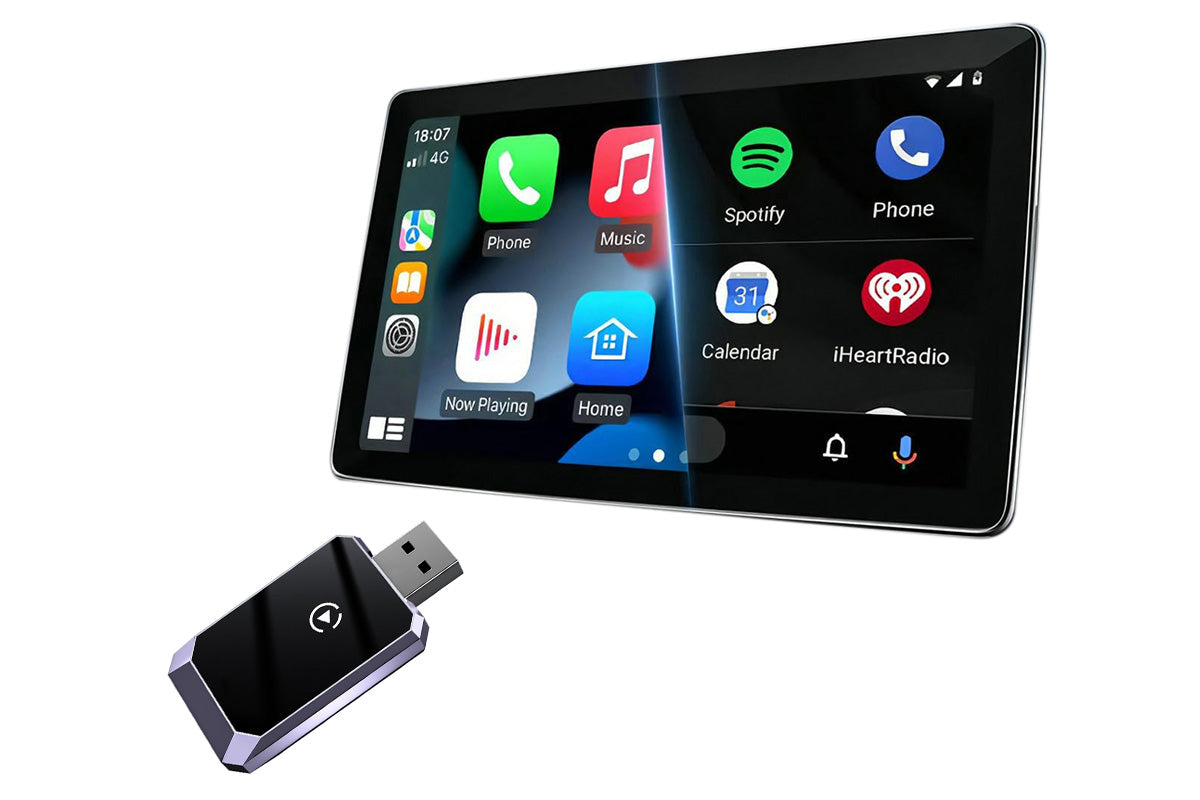 Mini Wireless CarPlay Adapter Plug and Play for Factory Wired CarPlay Cars iOS 10+