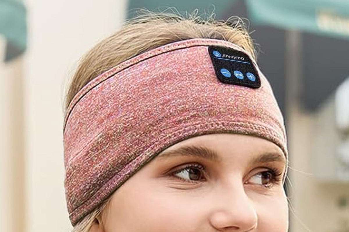Bluetooth Sleeping Headphones Wireless Music Headband Stereo Earphone for Sport Sleep