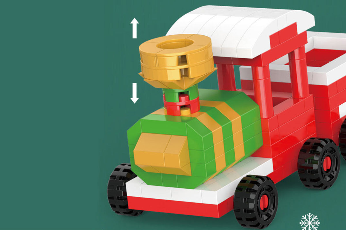 Christmas Tree Ornaments Building Blocks Christmas Santa Nutcracker Xmas Ornament