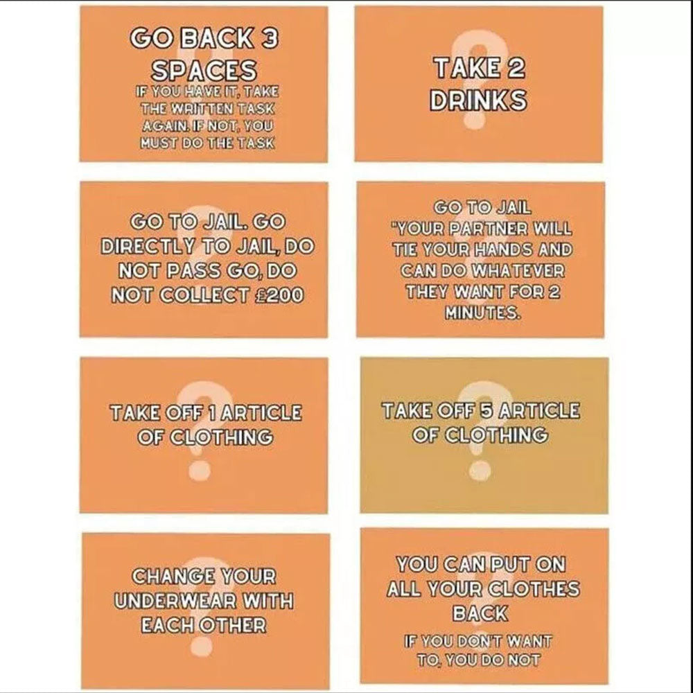 Couple Date Night Board Game Couple Adult Board Game Ideas Intimacy Card Game