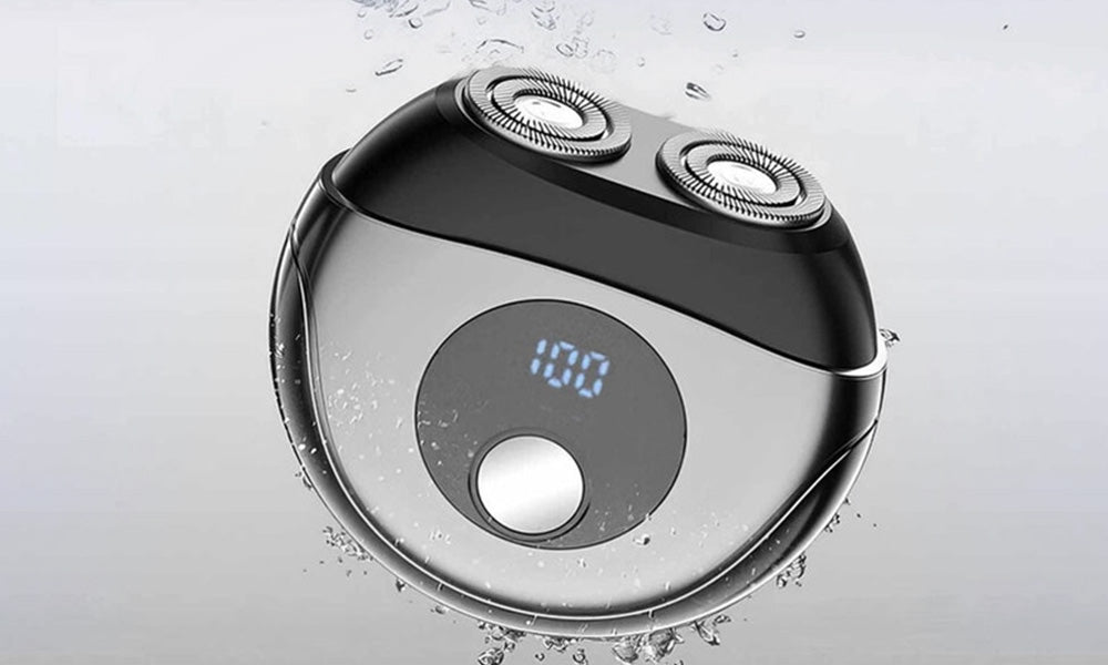 Portable USB Rechargeable Electric Shaver Mini Beard Trimmer for Men