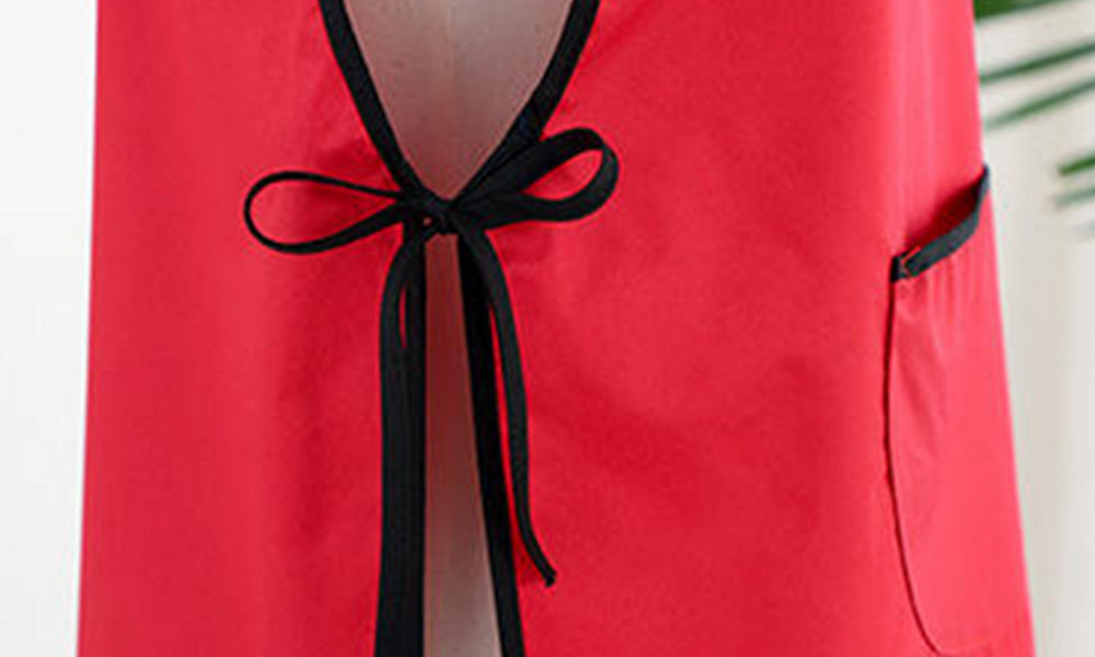 Ladies Breathable Tabard Apron for Kitchen and Catering