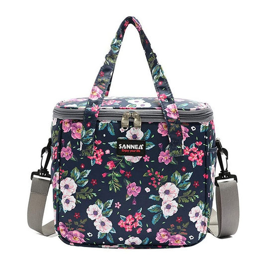 Portable Oxford Cloth Thermal Lunch Bag Insulated Cooler Bag - Style 1