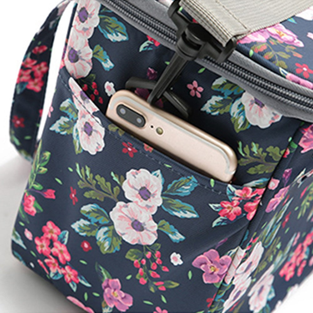 Portable Oxford Cloth Thermal Lunch Bag Insulated Cooler Bag - Style 1