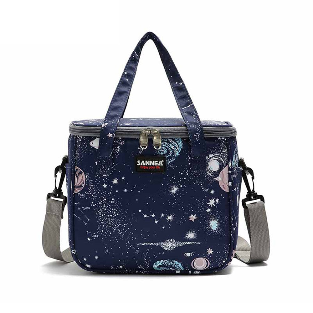 Portable Oxford Cloth Thermal Lunch Bag Insulated Cooler Bag - Style 5