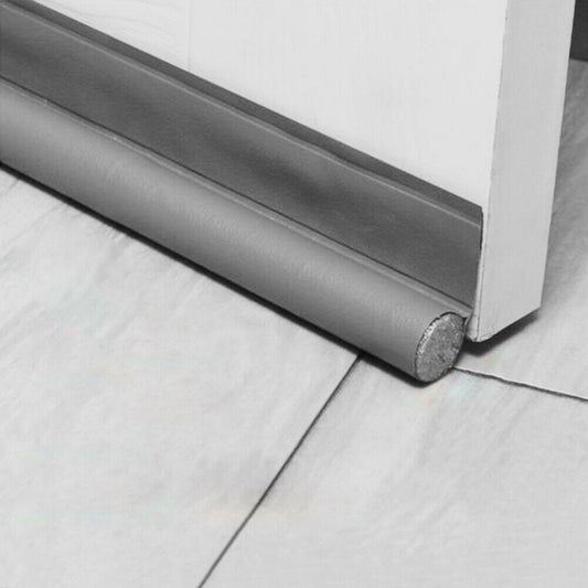 1Pc Door Bottom Sealing Strip Door Draft Stopper Grey