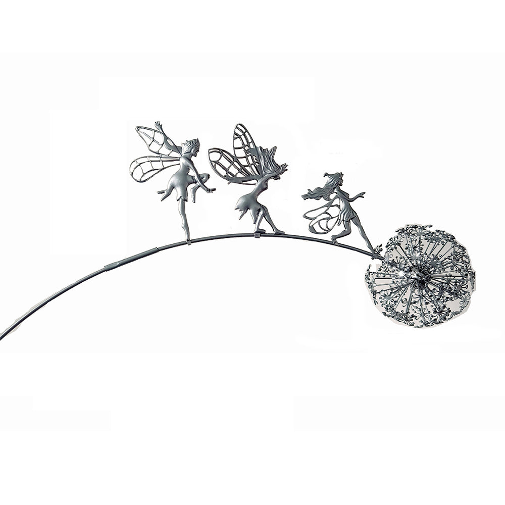Fairies Dandelions Outdoor Garden Statue Sculpture Style 1
