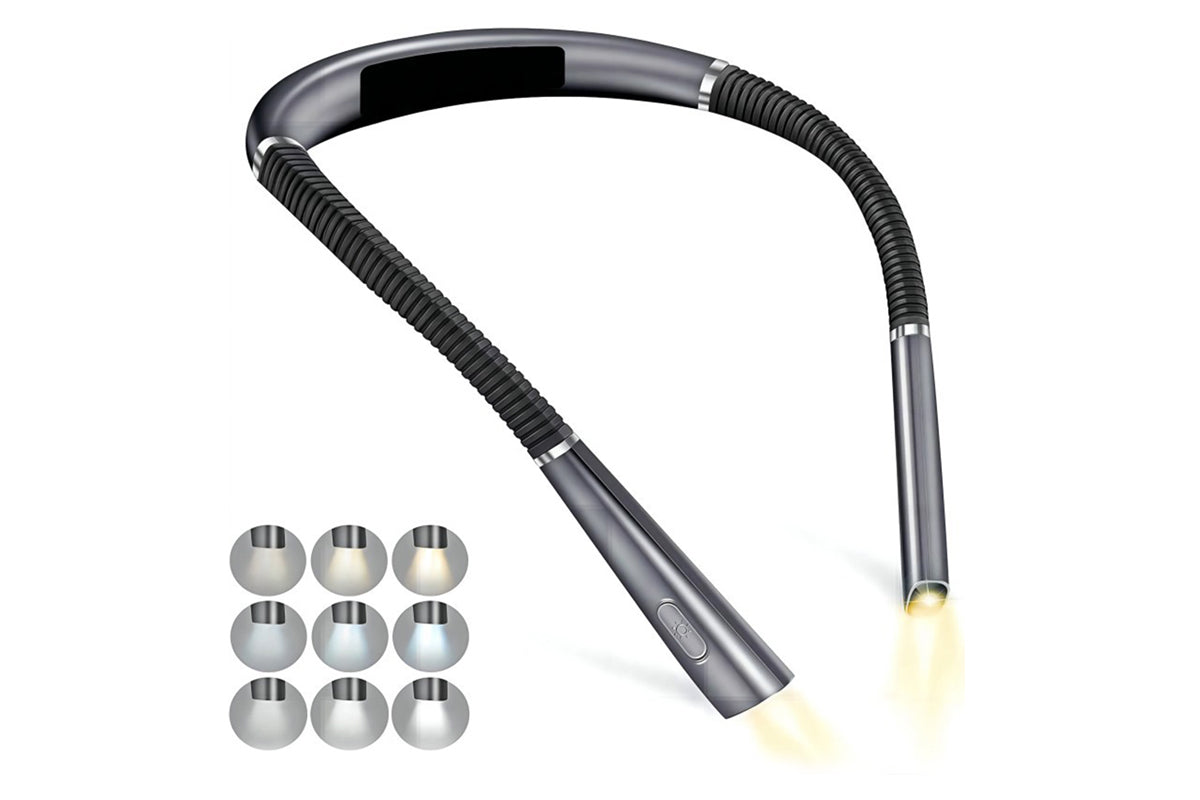 LED Neck Reading Light Book Light for Reading in Bed