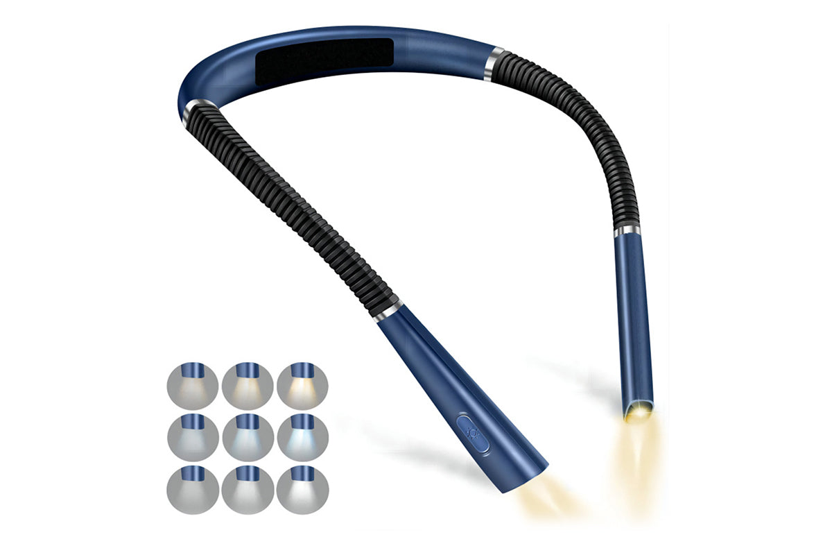 LED Neck Reading Light Book Light for Reading in Bed