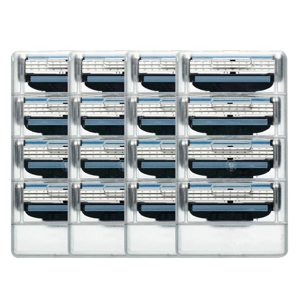 Non Brand 16Pcs 3 Layer Razor Blades Refills Compatible for Gillette March3
