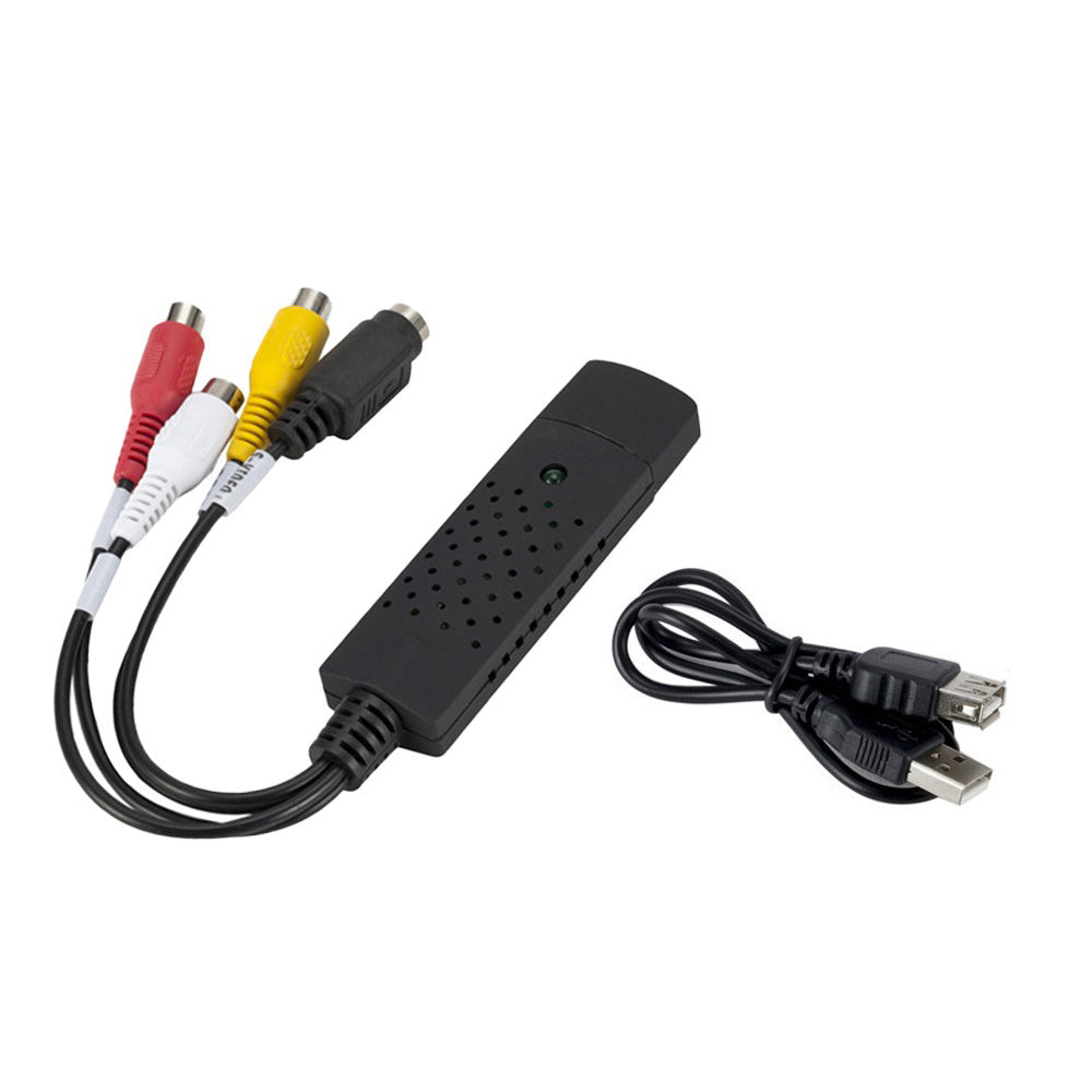 1 X USB 2.0 Audio Video Adapter VHS to DVD VCR Converter Digital Capture Card