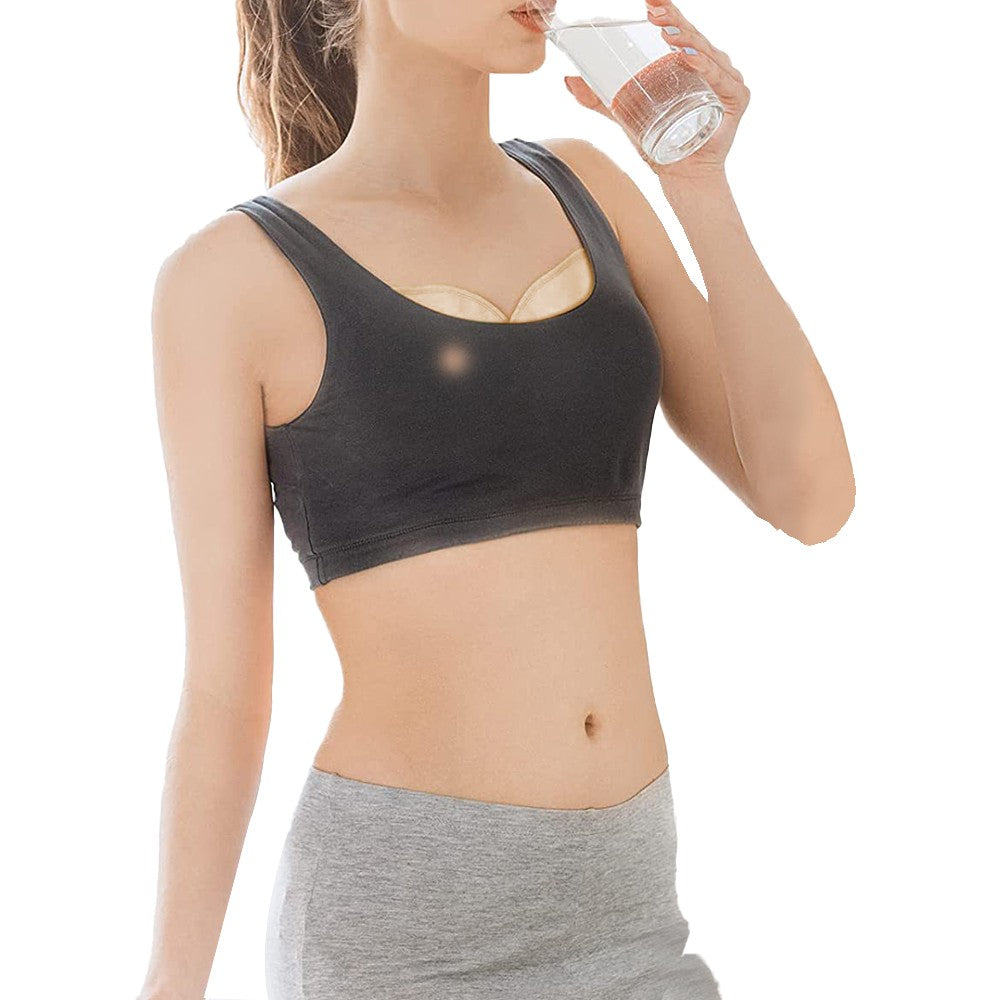4Pcs Reusable Castor Oil Wrap Kit Compression Pack for Waist Neck Breast - Khaki