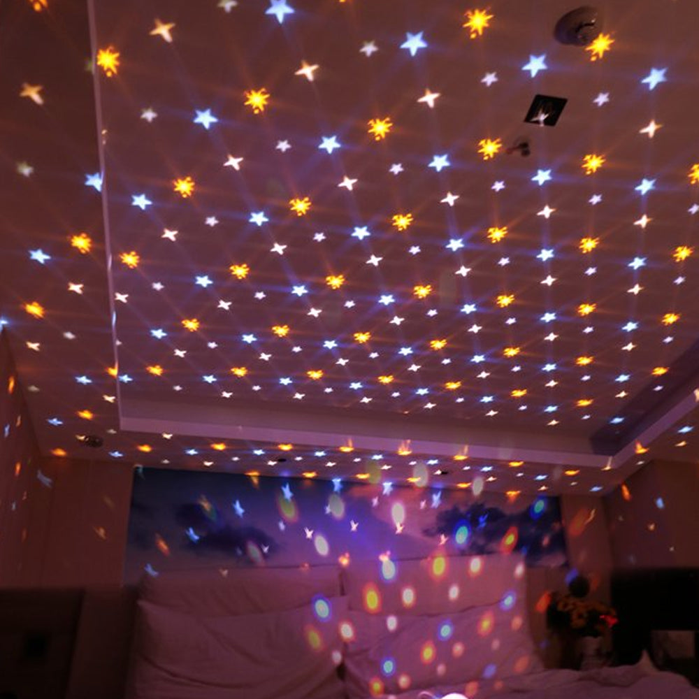 Star Projector Light Night Light Projector Ceiling 4 Modes Lamp