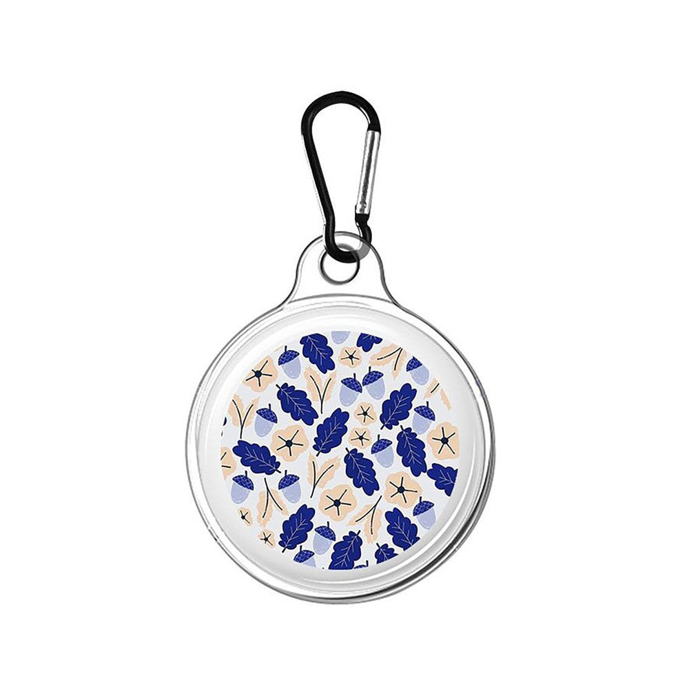 1Pc Protective Case Cover Tracker Holder for AirTag with Keyring - Style 1