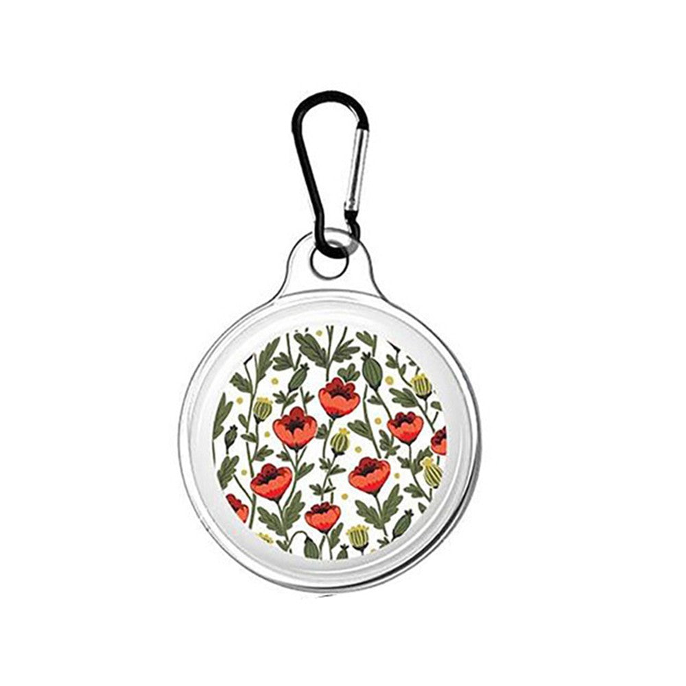 1Pc Protective Case Cover Tracker Holder for AirTag with Keyring - Style 3