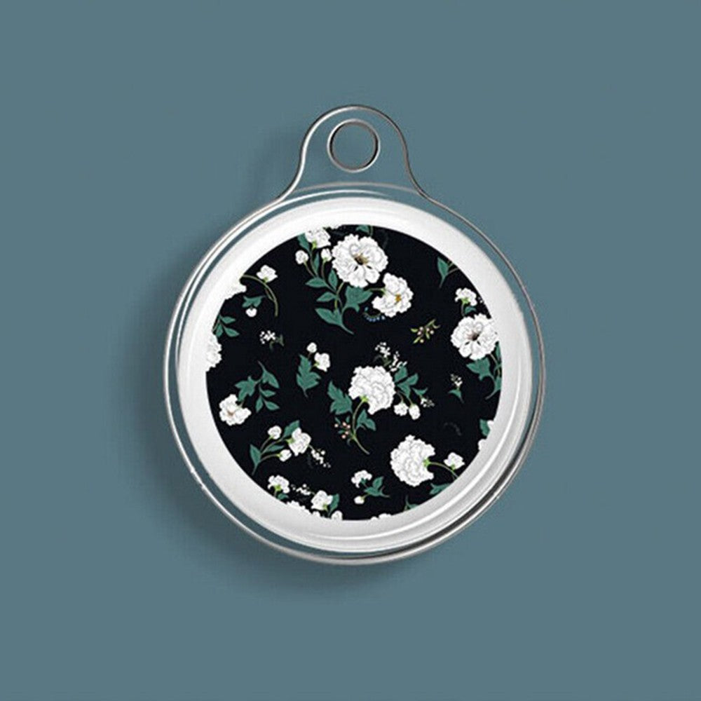 1Pc Protective Case Cover Tracker Holder for AirTag with Keyring - Style 6