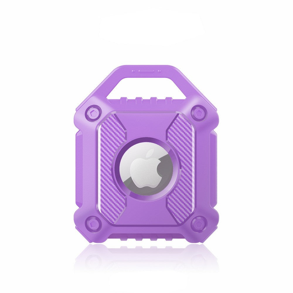1Pc for Apple AirTag Water-resistant Protective Case Holder - Purple