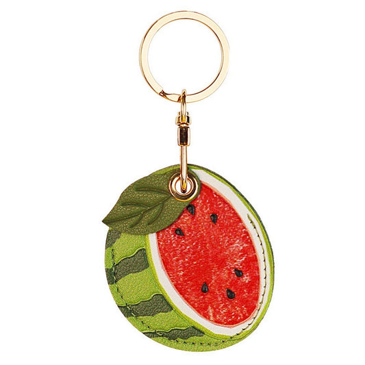 1Pc for Apple AirTag Protective Case Holder with Keychain Ring - Watermelon