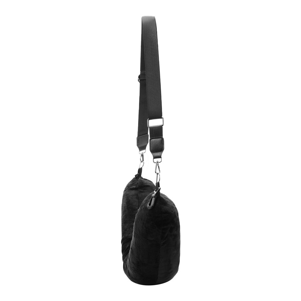 1Pc Stuffable Travel Neck Pillow Carry-On Luggage Unfilled Pillowcase - Style 2