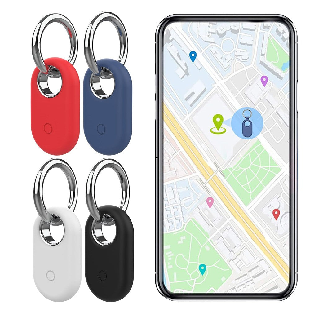 4Pcs for Samsung SmartTag 2 Shockproof Silicone Case Pet Collar Holder - Style 1