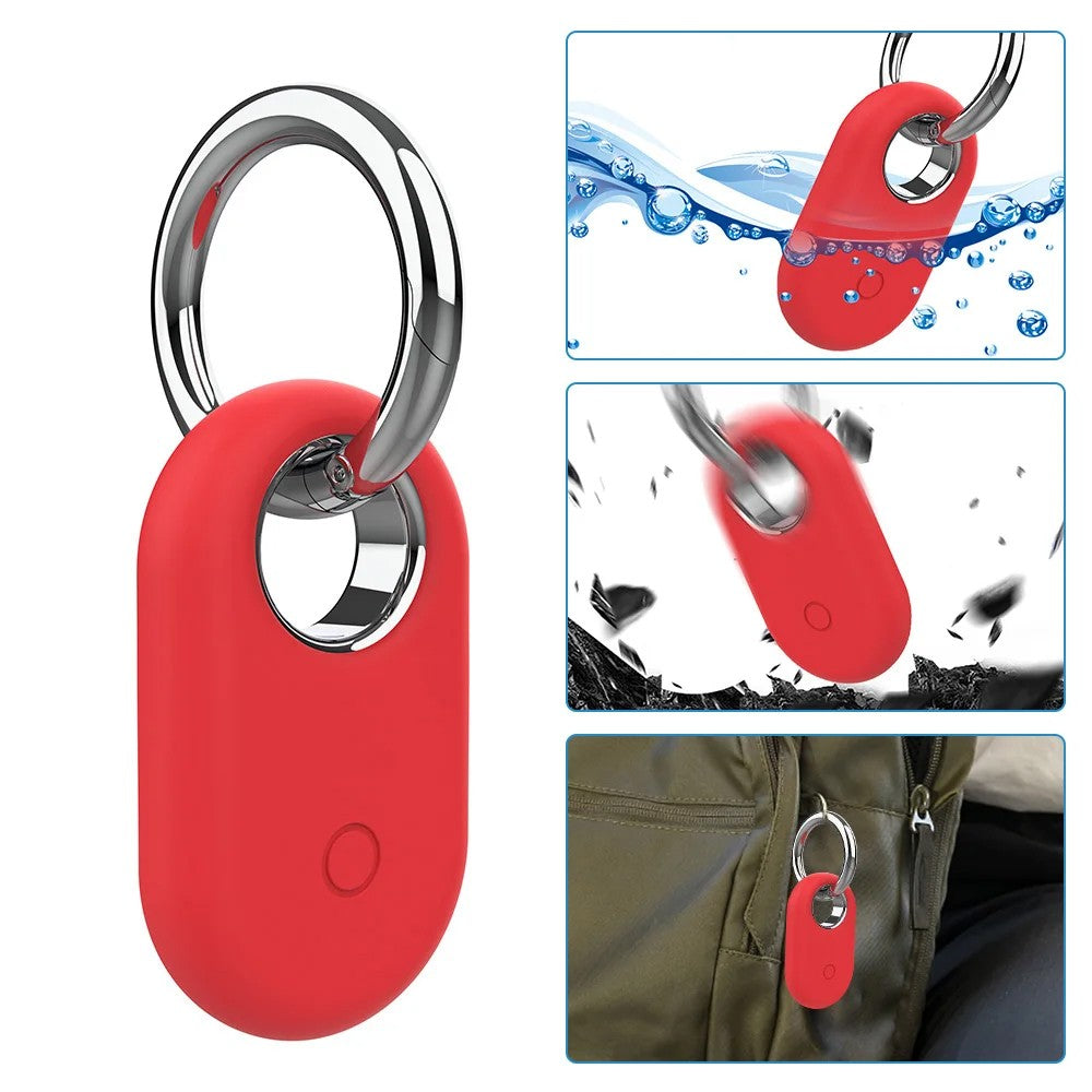 4Pcs for Samsung SmartTag 2 Shockproof Silicone Case Pet Collar Holder - Style 1