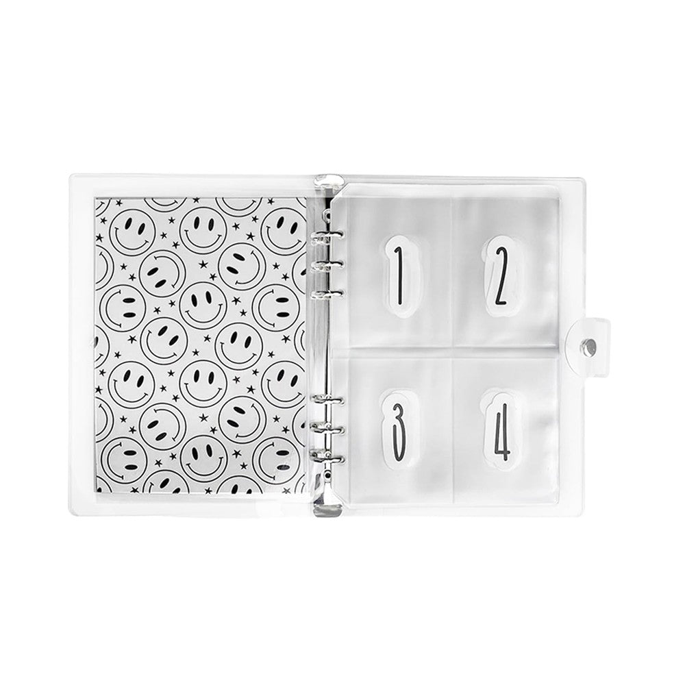 100 Envelopes Money Saving Challenge Binder Budget Planner Book - White