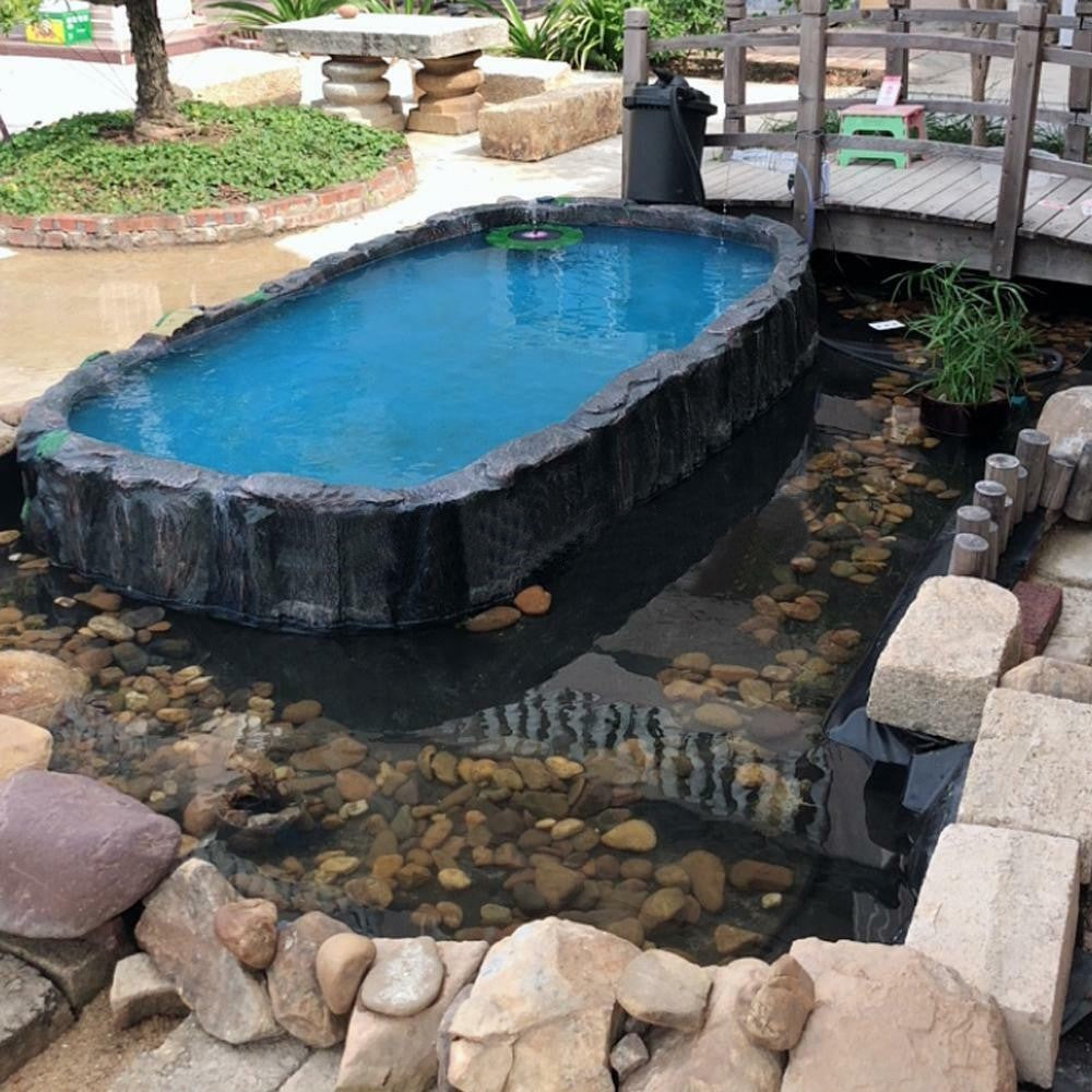 210x120cm Pond Liner 0.4mm Thick Fish Pool Impervious HDPE Membrane