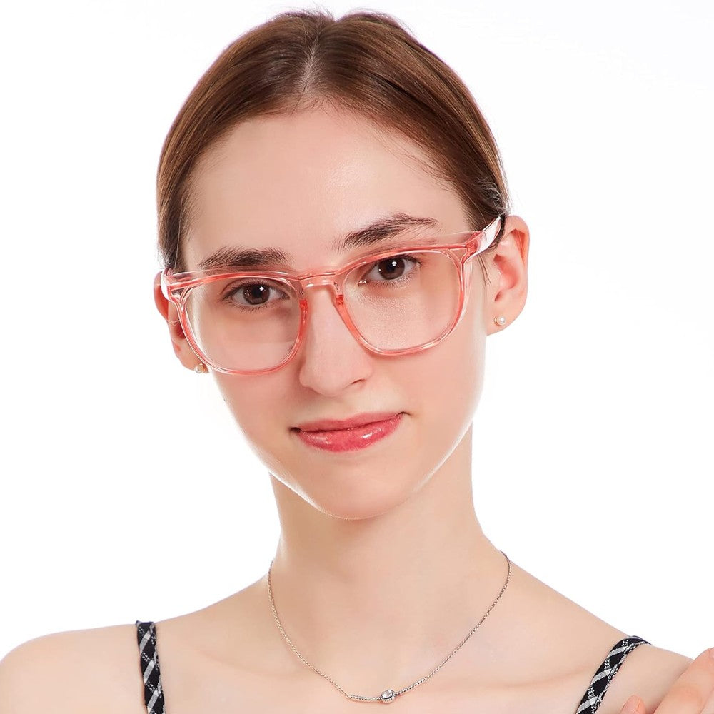 1Pc Anti-Fog Safety Goggles Blue Light Blocking Protective Glasses - Pink