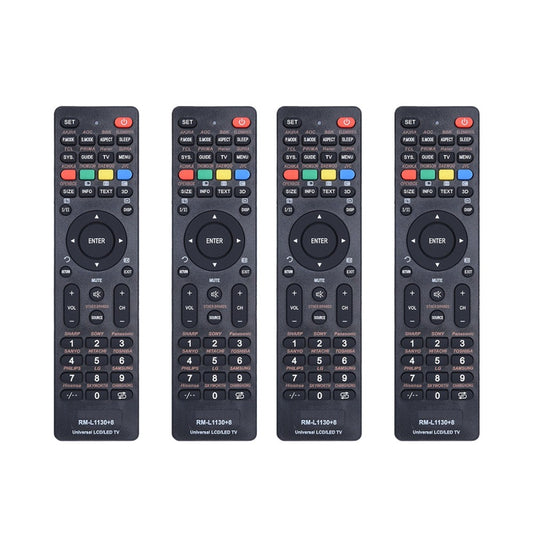 4Pcs Universal Smart TV Remote Control for LG Samsung Hisense TCL and More Brand