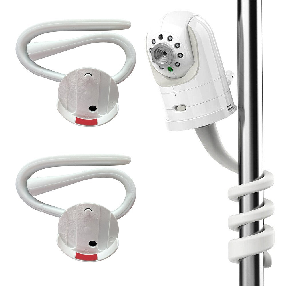 2Pcs Flexible Baby Monitor Mount Holder for Infant Optics DXR 8 and DXR-8 Pro