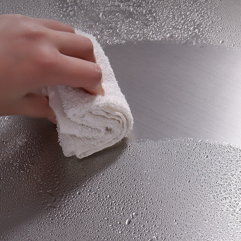 50x40cm Stainless Steel Cutting Chopping Board Baking Board for Kitchen Worktop