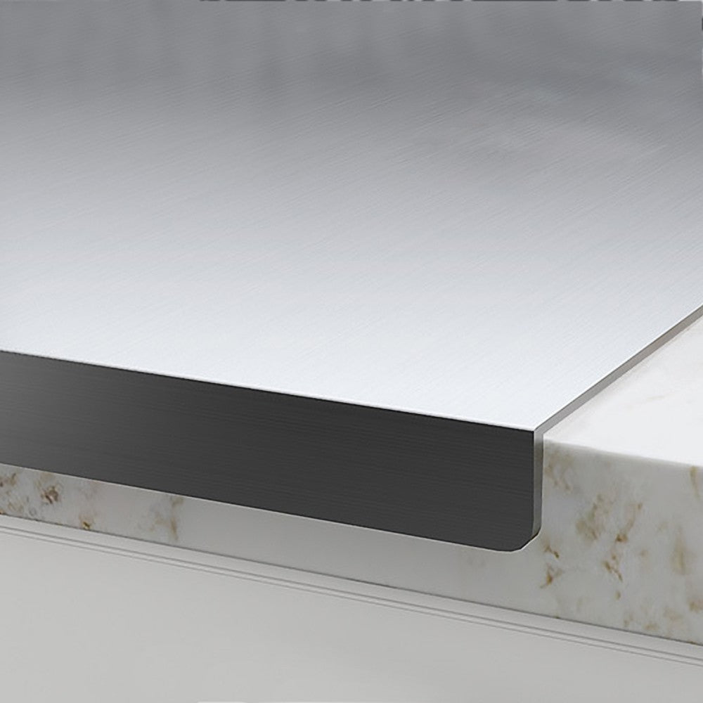 40x30cm Stainless Steel Cutting Chopping Board Baking Board for Kitchen Worktop