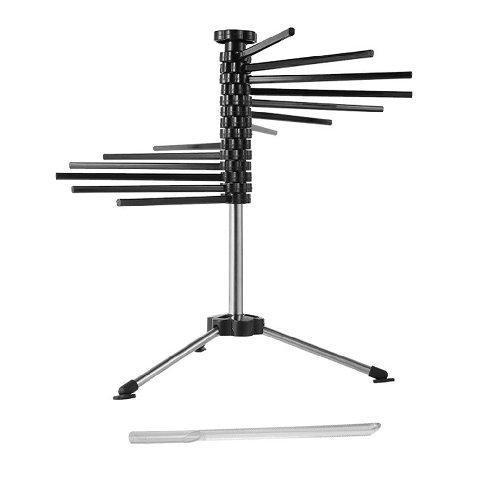 Foldable Pasta Drying Rack with 14 Arms Kitchen Accessories - Black